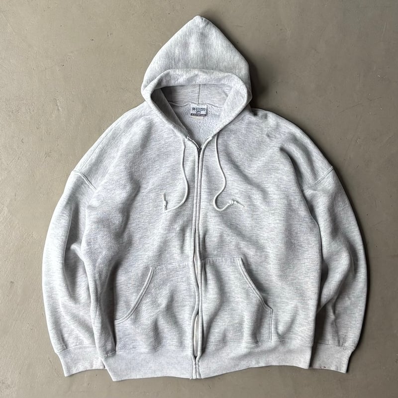 80s~ Lee blank zip-up sweat hoodie “made in USA