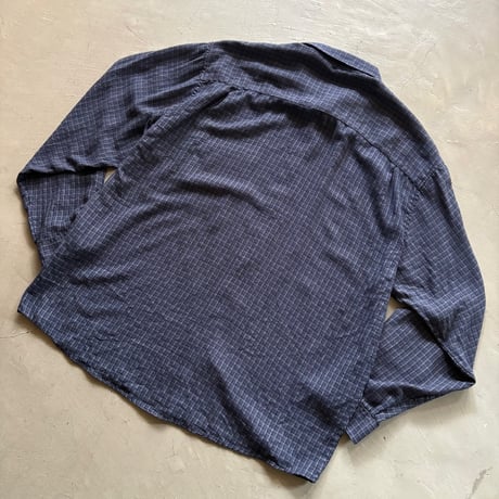 Linea dome rayon×polyester shirt