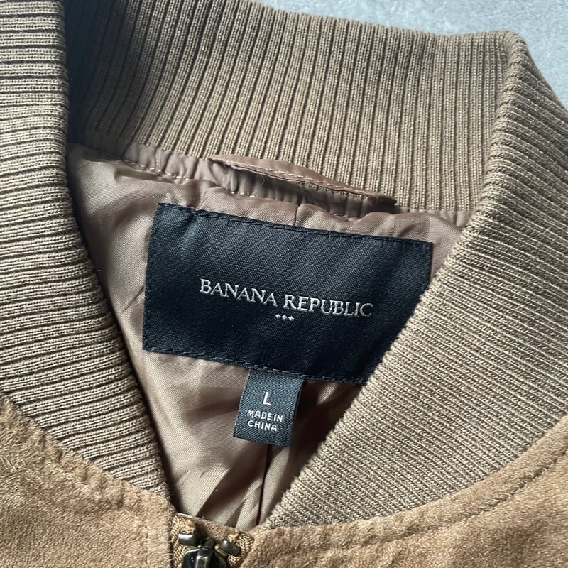 BANANA REPUBLIC fake suede blouson | sui & shara