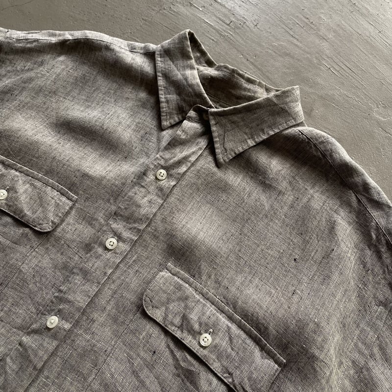 【希少】 RALPH LAUREN ネルシャツ ベージュ Whitfield Vintage Polo Ralph Lauren Whitfield Button Up Shirt Mens