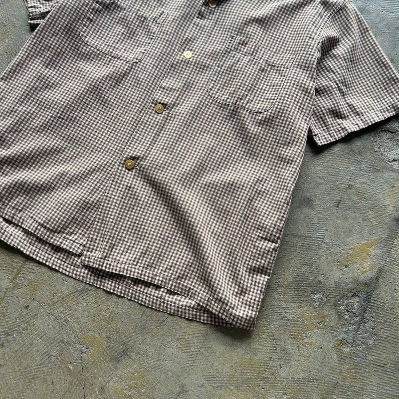 50's CAMPUS open collar shirt | sui & shara