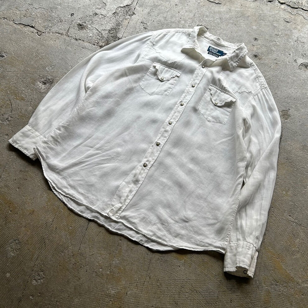 トップス 90's Polo by Ralph Lauren WESTERN shirt トップス 90's Polo by Ralph Lauren WESTERN shirt 90's Polo