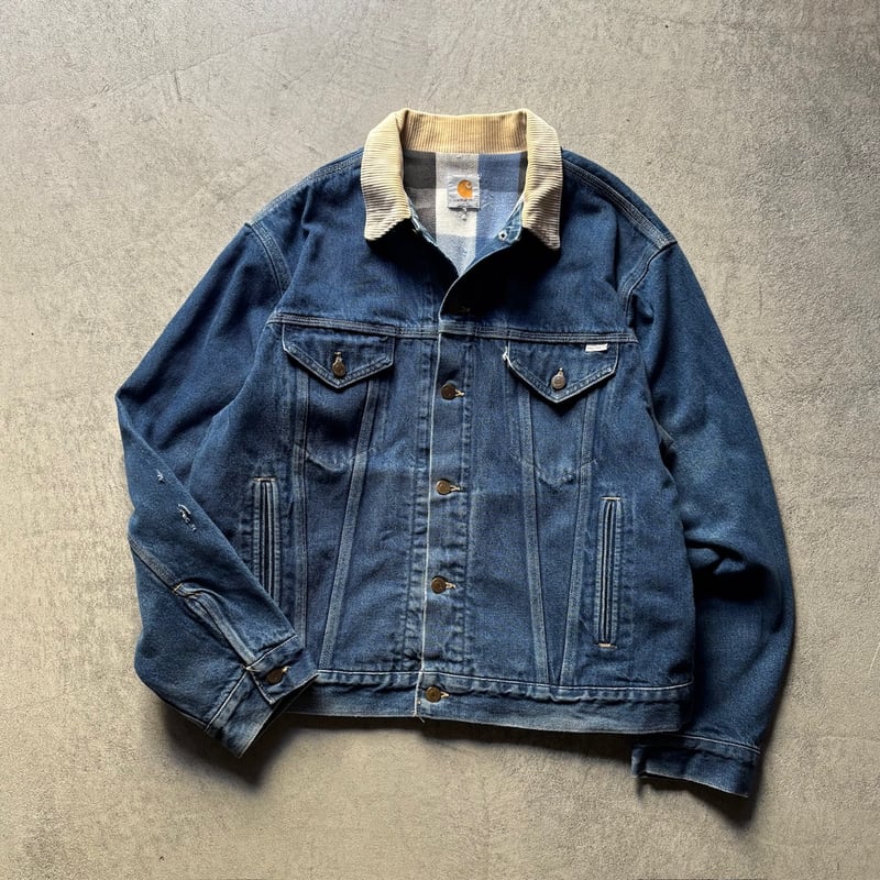 70s Carhartt Denim Tracker Jacket カーハート Carhartt denim tracker jacket | sui & shara