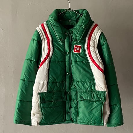 70s Weathercaster 2way nylon jacket