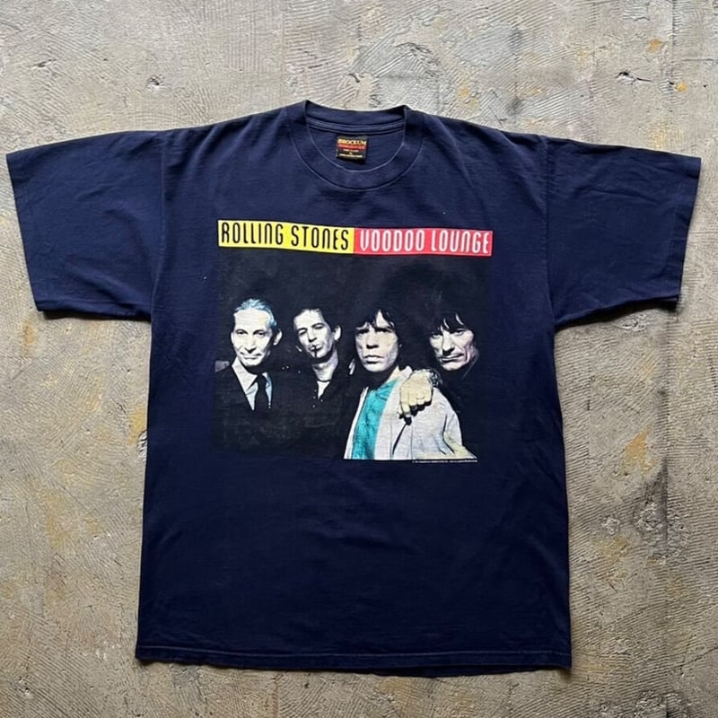 90s Rolling Stones VOODOO LOUNGE tour print tee 90s Rolling Stones VOODOO LOUNGE tour print tee