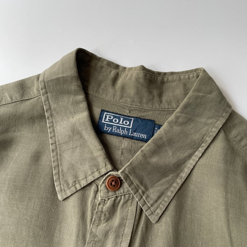 90s Ralph Lauren linen safari shirt | sui & shara