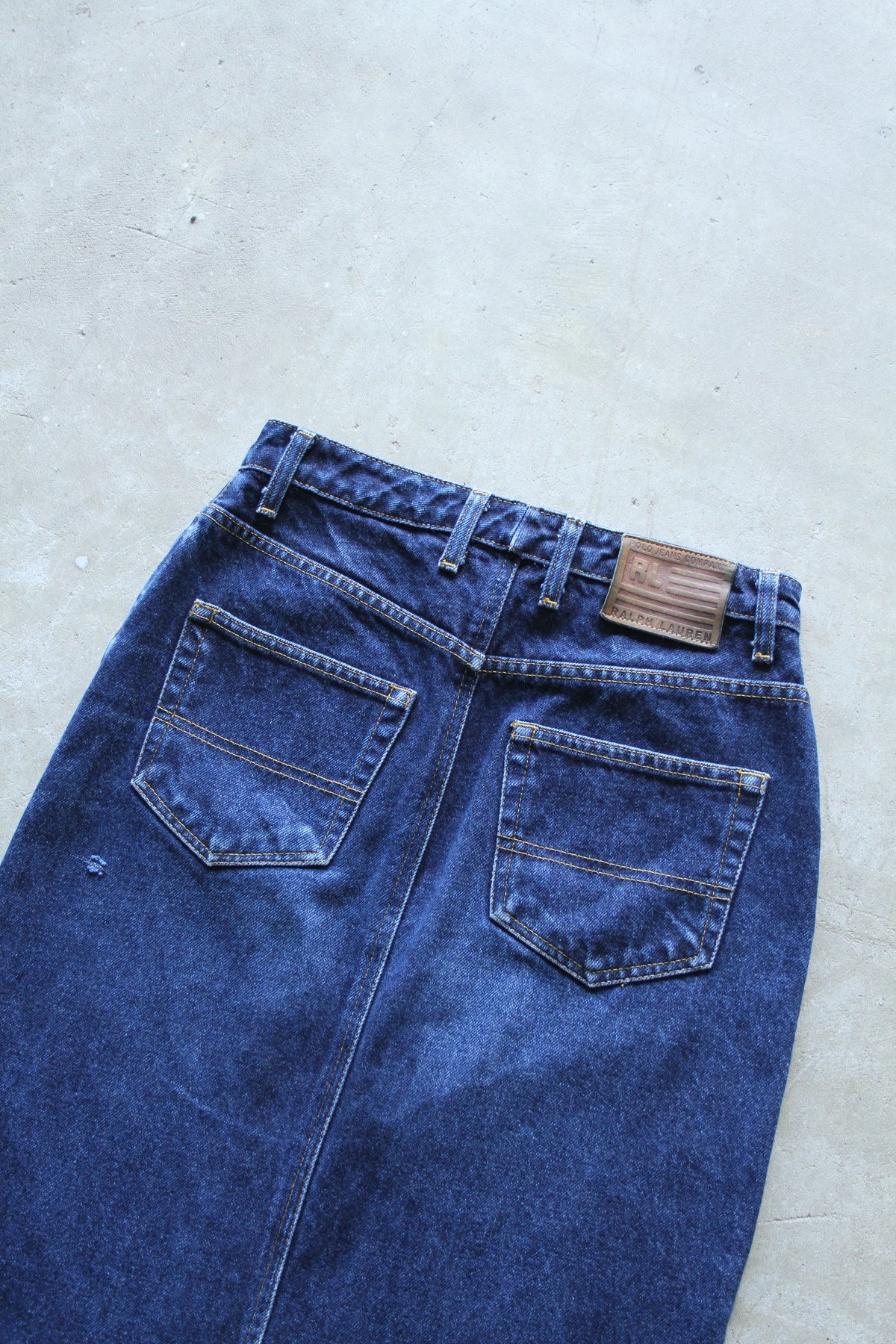 90s~ Polo jeans denim long skirt | sui & shara