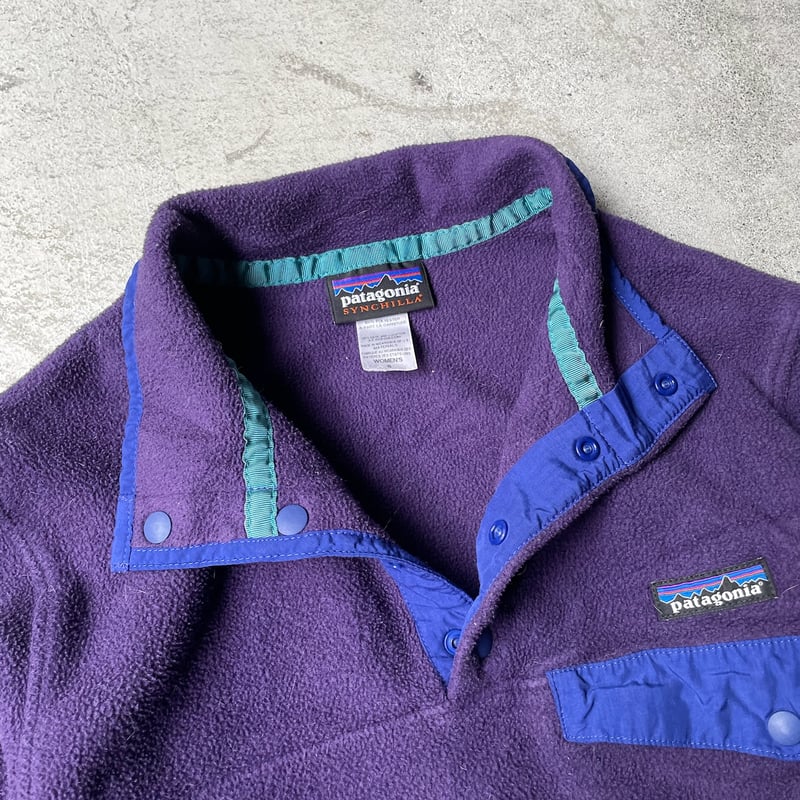 Patagonia synchilla snap-T “purple” | sui & shara