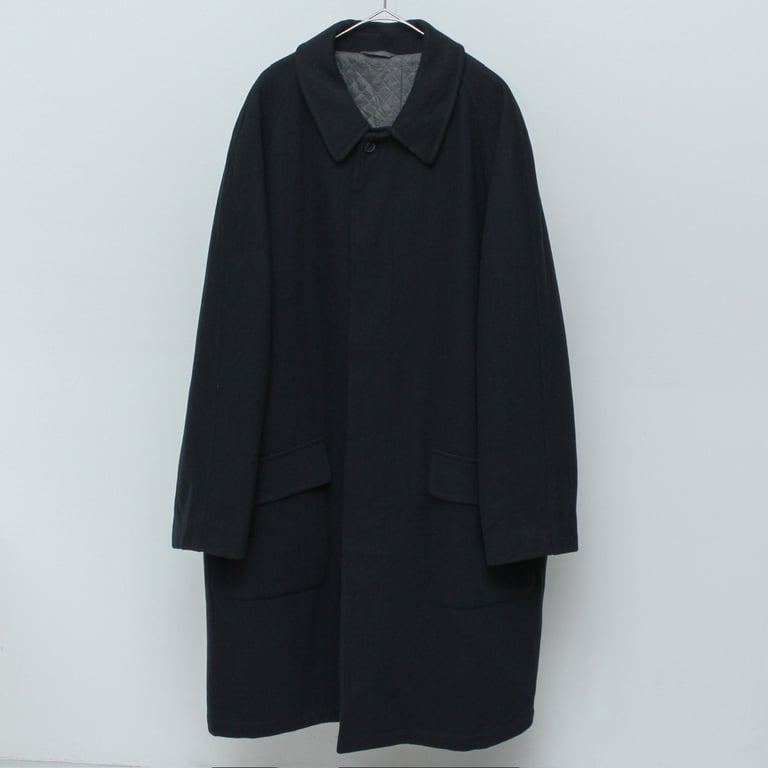 80s~ Wool/cashmere balmacaan coat