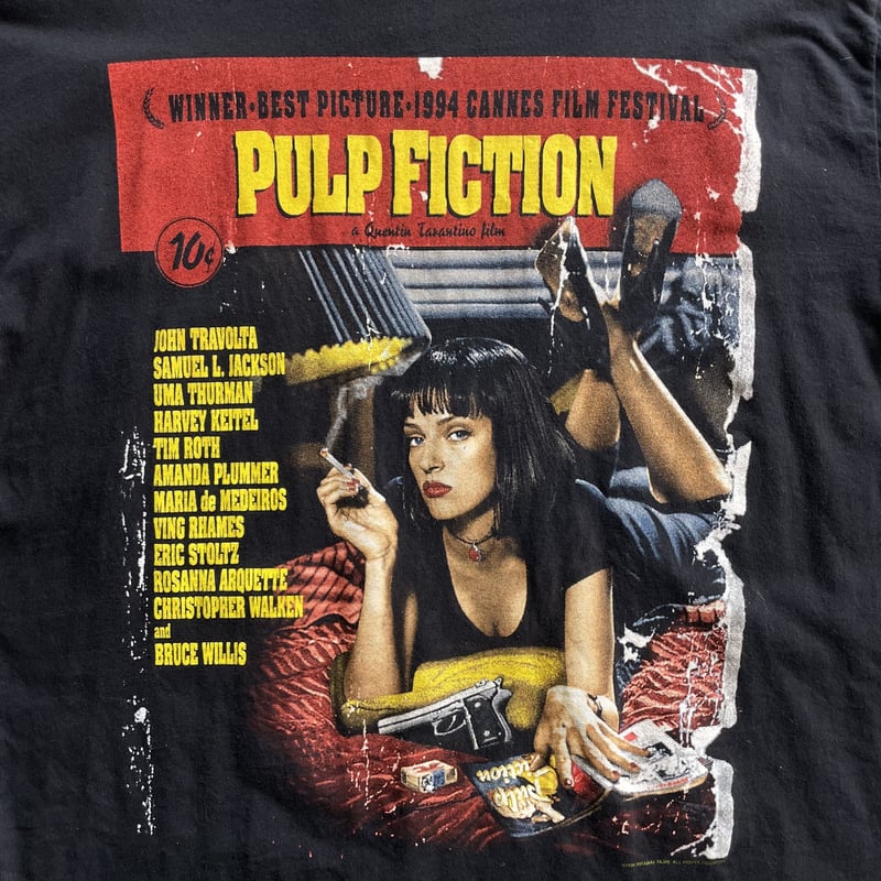 PULP FICTION パルプフィクション Tシャツ コピーライト入り GOOD ROCK SPEED tシャツ PULP FICTION/パルプ・フィクション