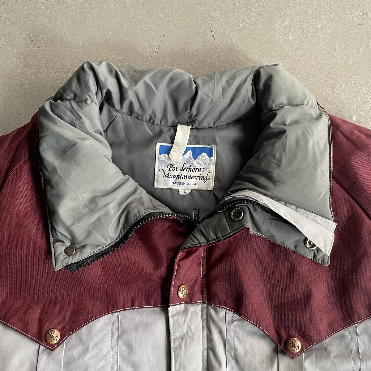 POWDERHORN パウダーホーン コーデュロイ ダウンジャケット 短丈