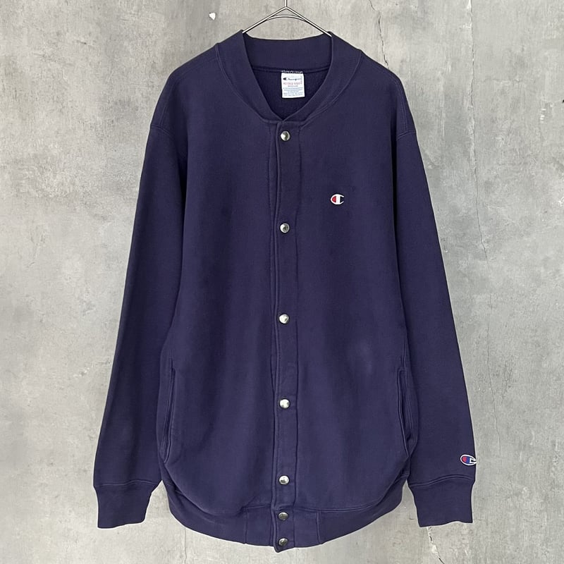 トップス 90s champion reverse weave snap 90's Champion Reverse Weave Snap Botton Made in USA L/GRAY