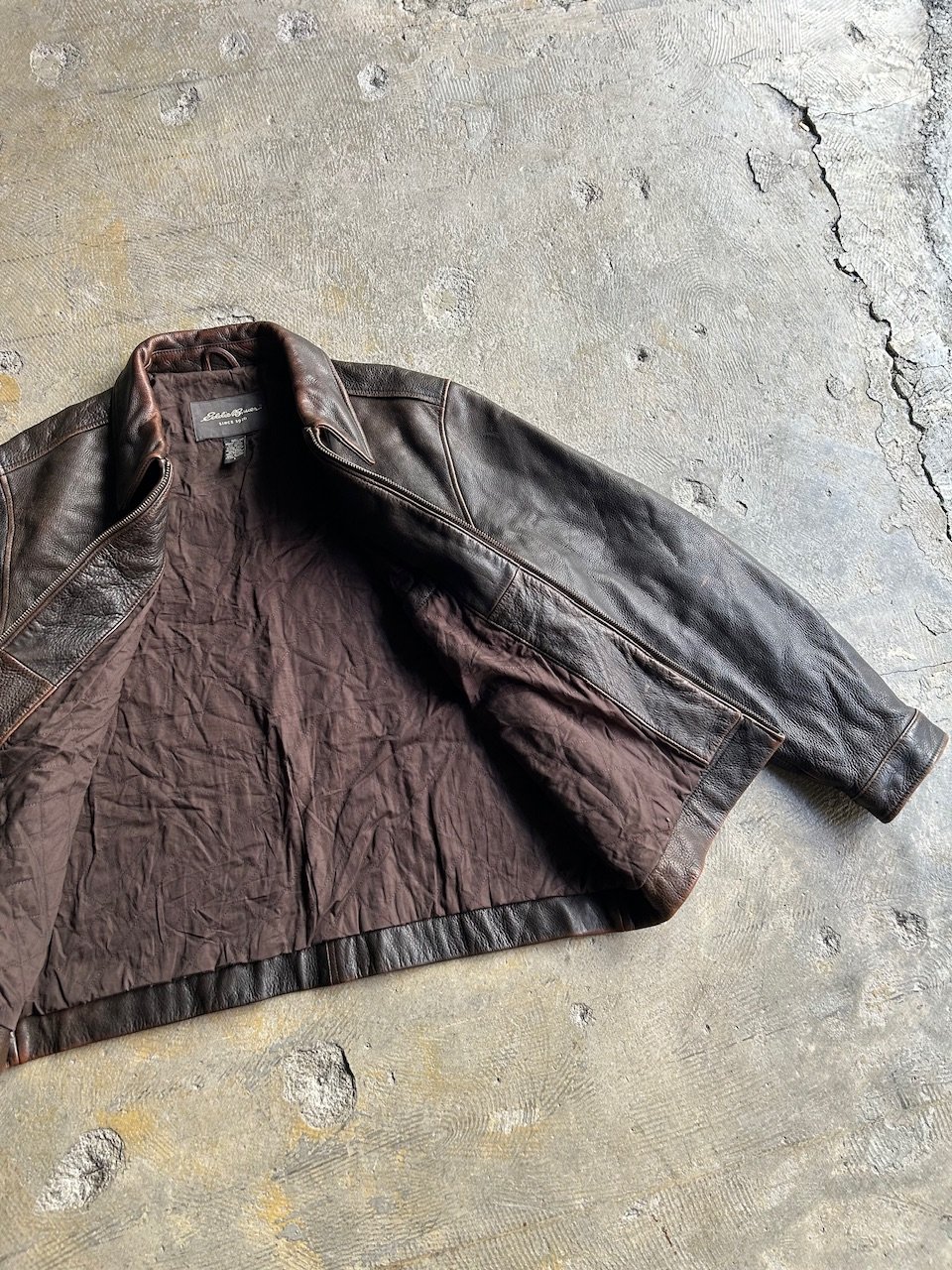 Eddiebauer 00's ★レザージャケット★スエード★ベージュ M Eddiebauer 00´s ☆レザージャケット☆スエード☆ベージュ M
