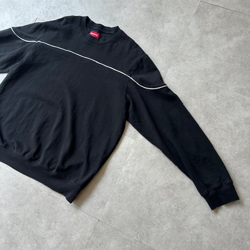 SUPREME 18SS yoke piping tops | sui & shara SUPREME 18SS yoke piping tops | sui & shara