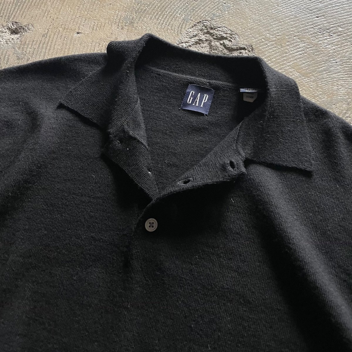 90s GAP wool knit polo shirt | sui & shara