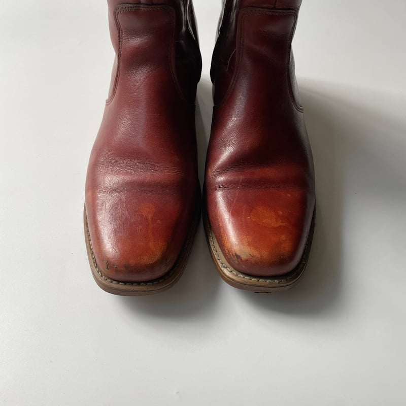 Dingo square toe leather boots | sui & shara