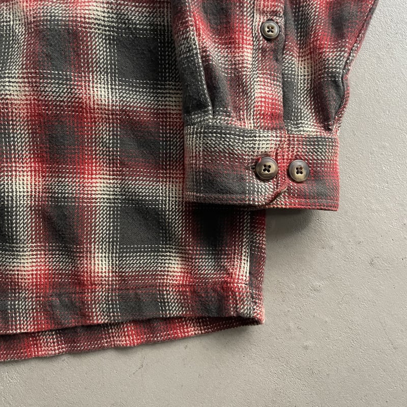 90s~ Patagonia ombre check flannel shirt | sui 90s~ Patagonia ombre check flannel shirt | sui