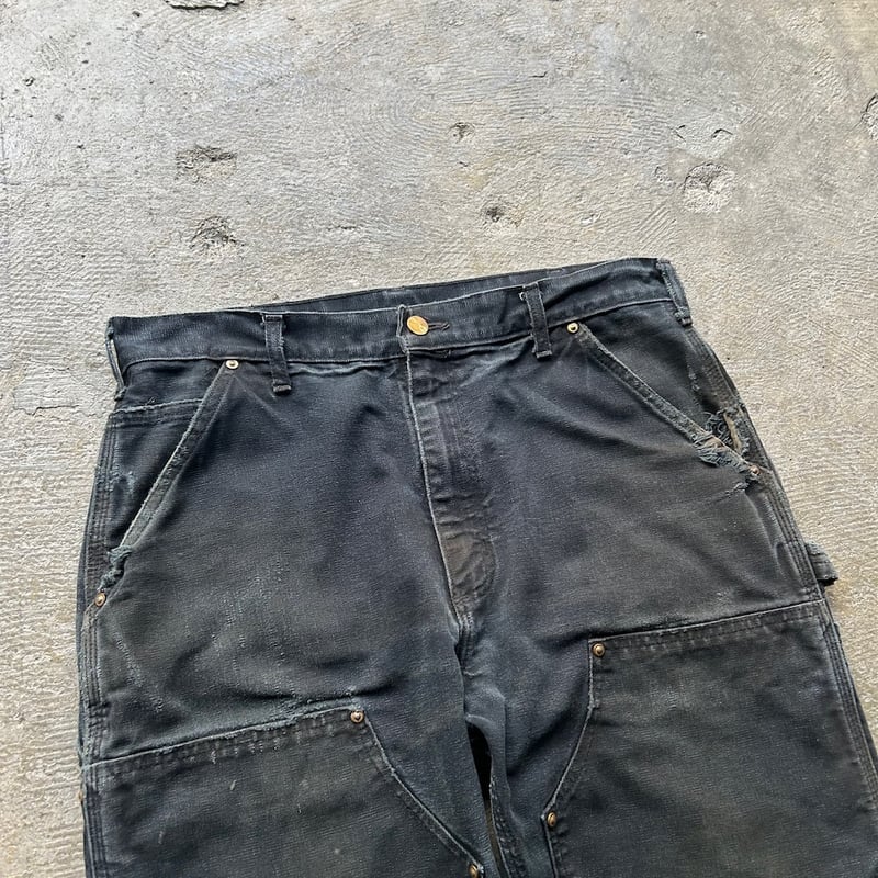 90's Carhartt boro&fade double knee work pants