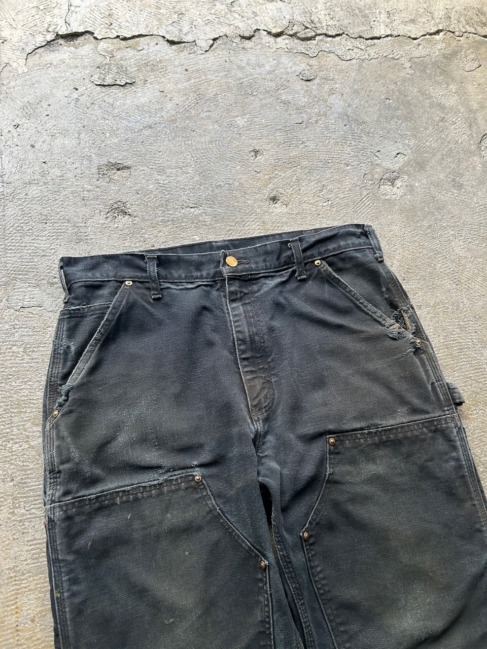限定価格❗️80s'〜90s' ？Carhartt 希望まで値下げします！ Vintage Dig] Carhartt debut is in tatters and super hot