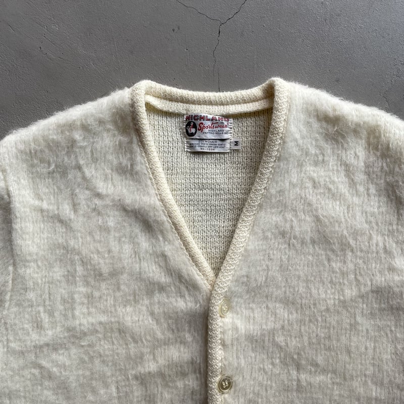 ところてん　60s mohair モヘア　cardigan カーディガン 60s~ Mohair Cardigan サイズ感も雰囲気も良いモヘア