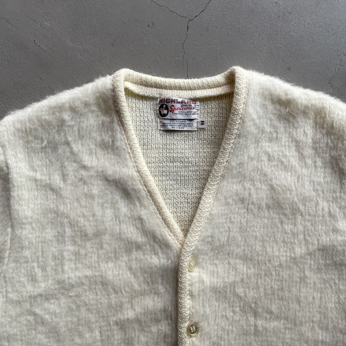 60s~ Highland mohair knit cardigan | sui & shara 60s~ Highland mohair knit cardigan | sui & shara