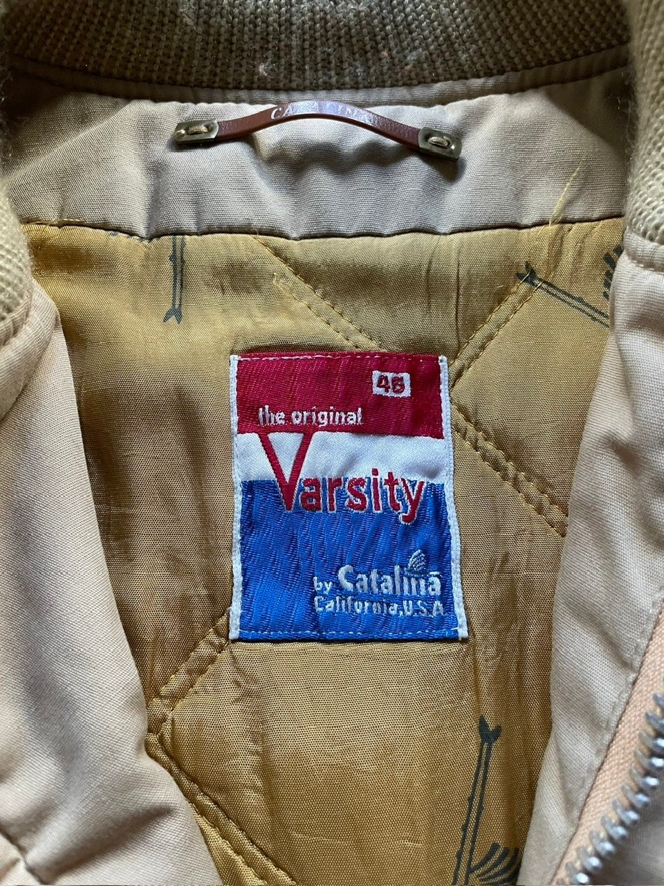 70's Catalina cup shoulder jacket | sui & shara