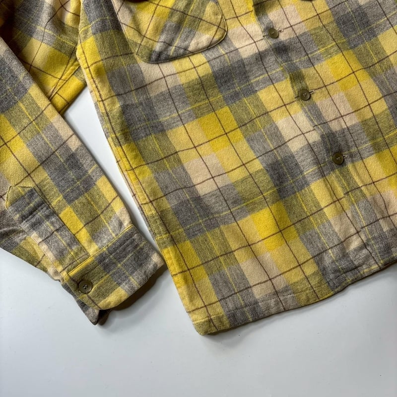 50's PENDLETON open collar board shirt | sui &