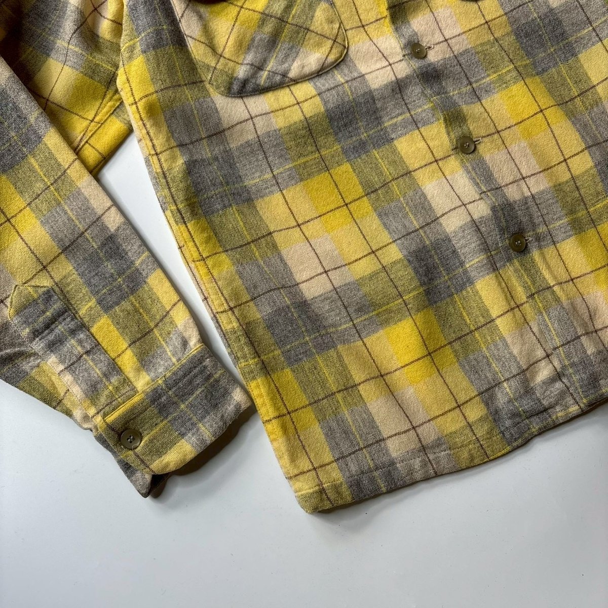 50's PENDLETON open collar board shirt | sui &
