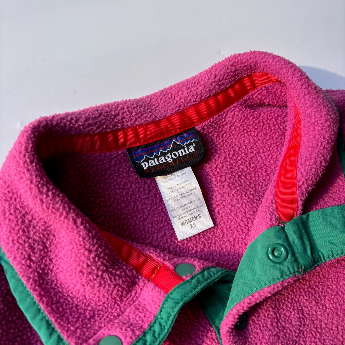 Patagonia synchilla snap-T “pink” | sui & shara