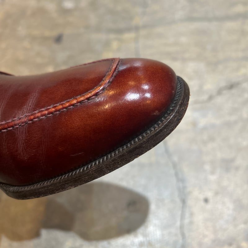 90's Johnston & Murphy single monk strap shoes