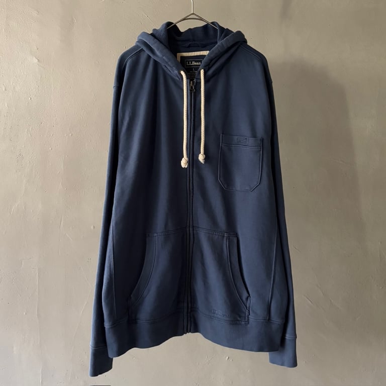 L.L.Bean zip-up sweat hoodie｜エルエルビーン