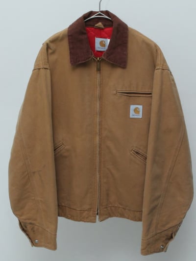 90年代 カーハート ワークジャケット(90s Carhartt duck detroit jacket made in usa|カーハート)