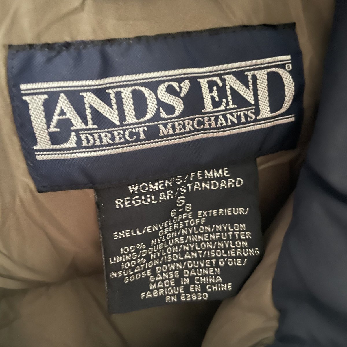 90s LANDS'END down jacket | sui & shara 90s LANDS'END down jacket | sui & shara