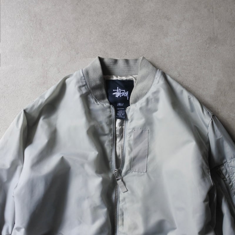 Stussy MA-1 type flight jacket | sui & shara Stussy MA-1 type flight jacket | sui & shara