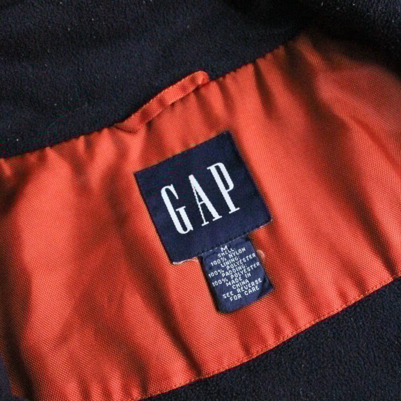 90s~ GAP 2tone line design fleece lining jacket 90s~ GAP 2tone line design fleece lining jacket