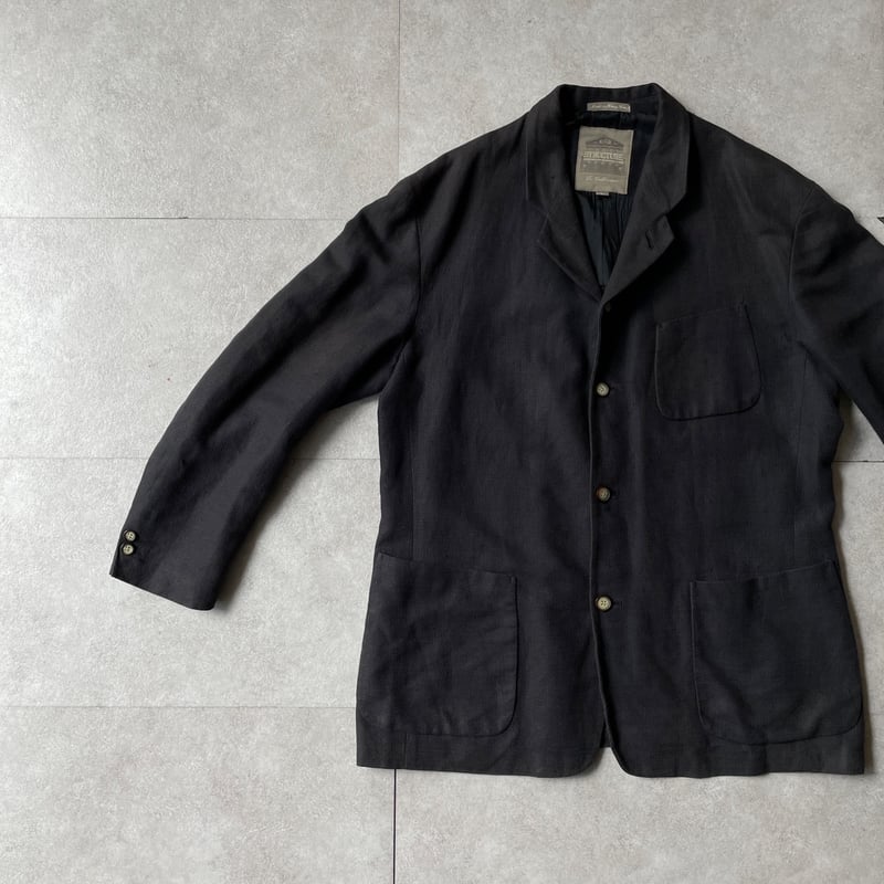 【新品】LINEN OVER TAILORED JACKET 【SETUP対応】 Buy Light Blue Linen Blend Tailored Fit Suit Jacket from