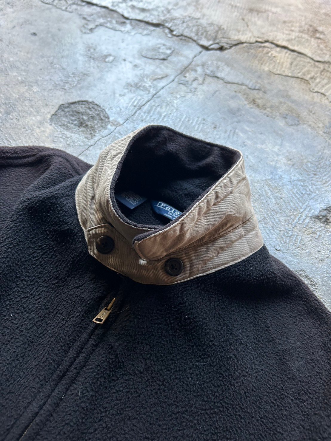 80's~ Polo Ralph Lauren swing top fleece jacket