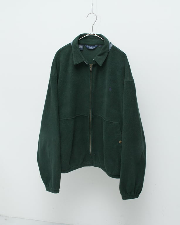 80s~ Ralph lauren fleece swing top｜ラルフローレン