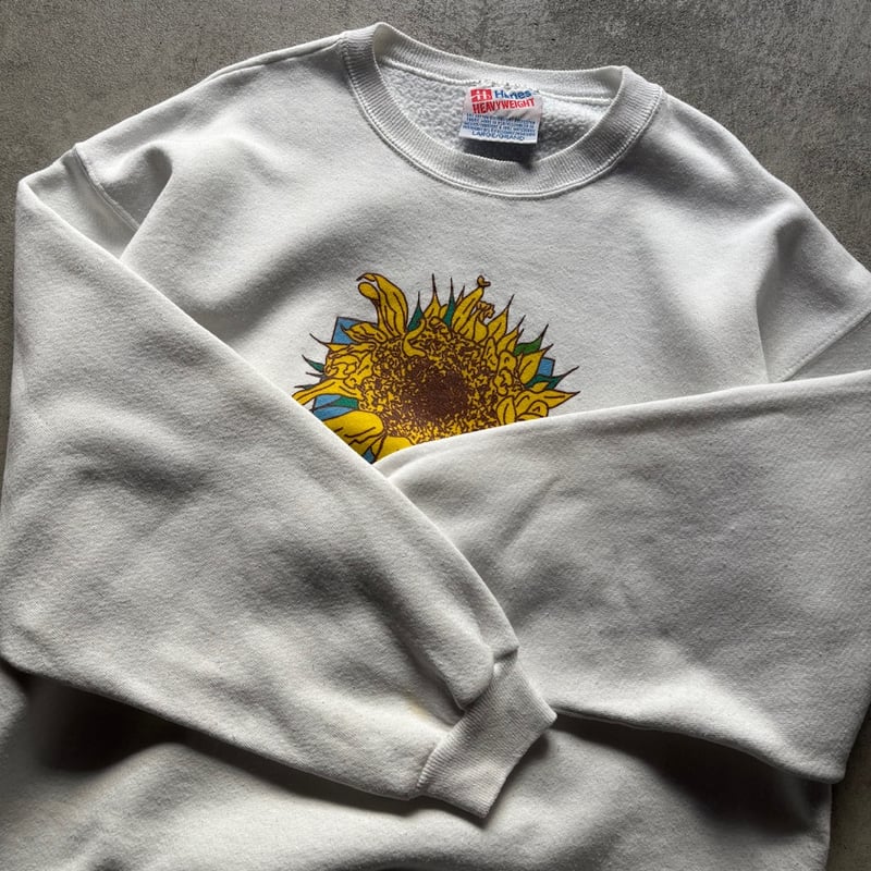 sunflower様 90s Sunflower art print sweat | sui & shara