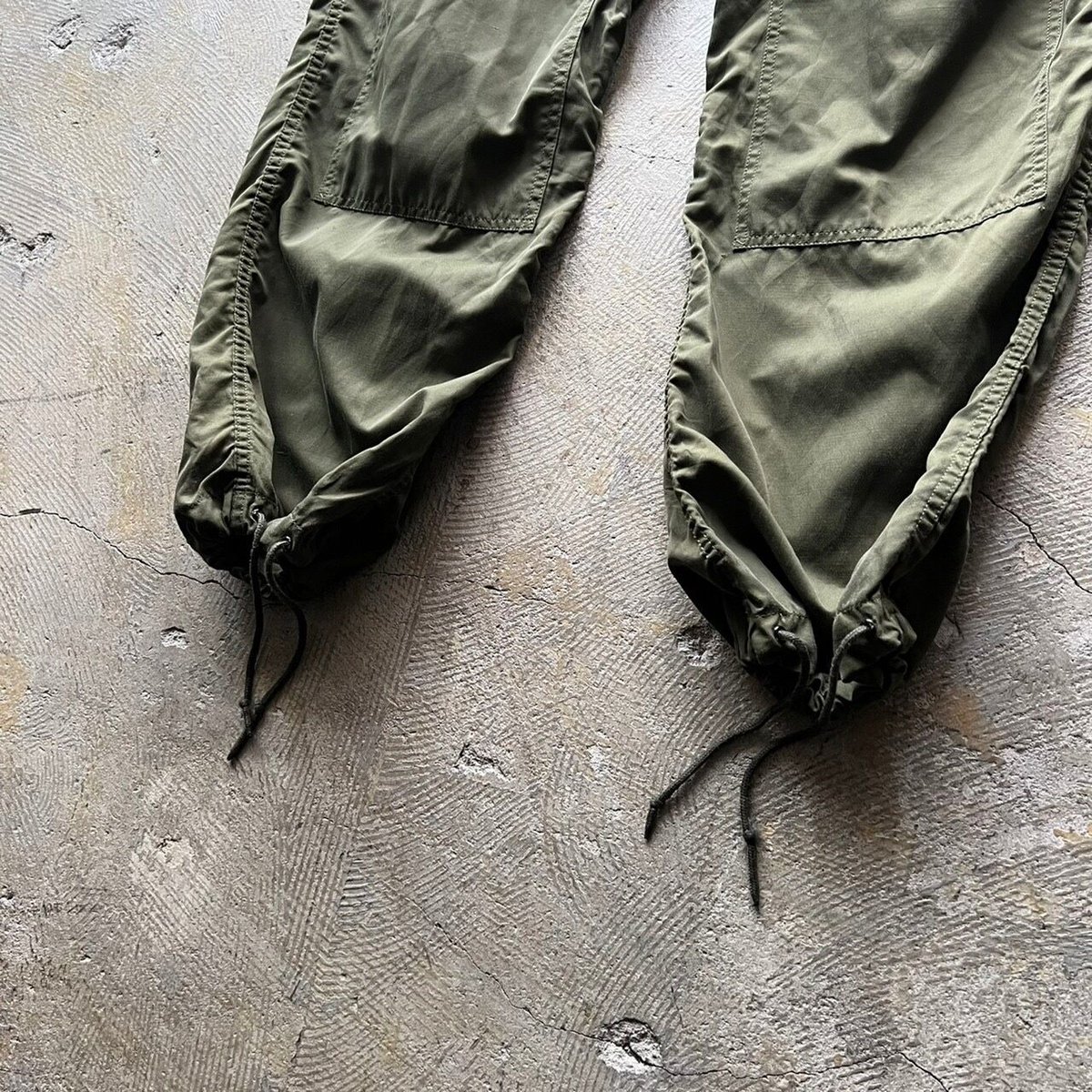 80s Canadian army ecw windproof over pants | su