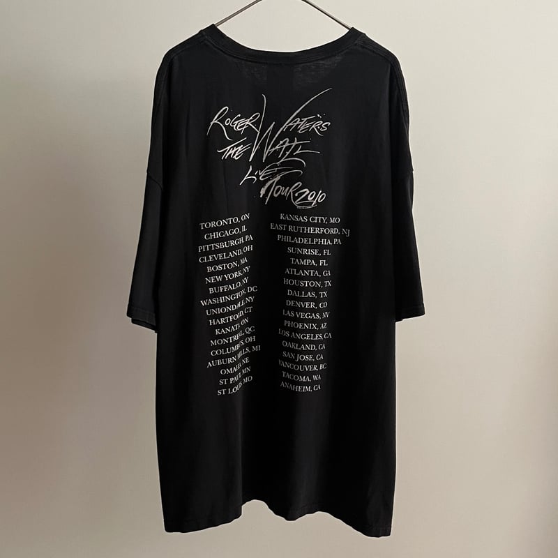 Roger Waters ツアー　スタッフ　クール　00s 00s Roger waters tour print T-shirt | sui & shara