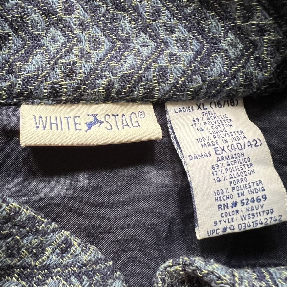 ジャケット・アウター (vintage)50s white stag flower pullover vintage)50s white stag flower pullover