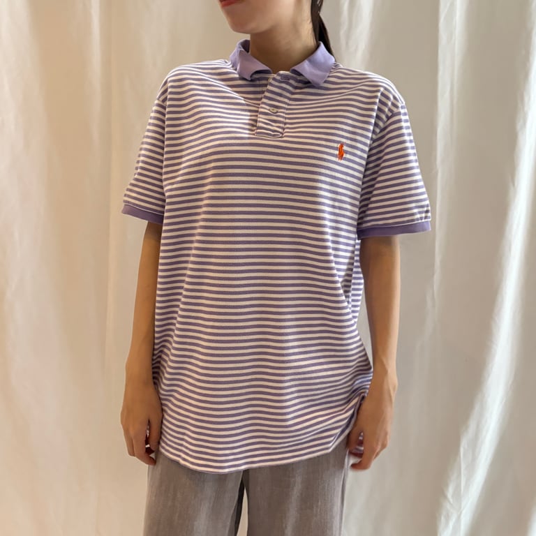 00’s Polo Ralph Lauren striped polo shirt｜ポロラルフローレン
