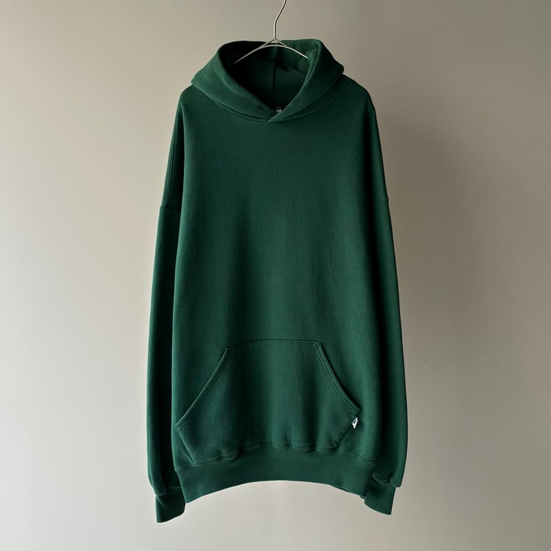 90s Russell blank sweat hoodie “Green” | sui & 