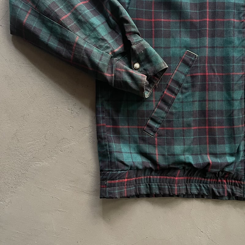 50s Bantamac plaid gabardine jacket | sui & shara 50s Bantamac plaid gabardine jacket | sui & shara
