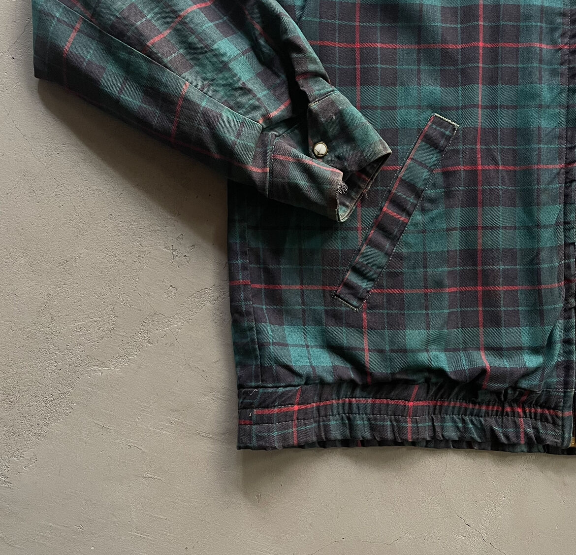 50s Bantamac plaid gabardine jacket | sui & shara