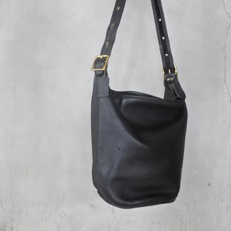 バッグ old COACH leather shoulderbag black 90s OLD COACH leather shoulder bag 〝BLACK〟 | su