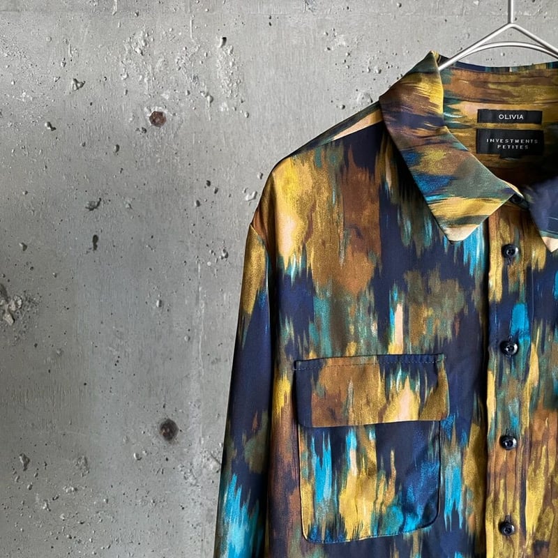 art pattern design see-through shirt | sui & shara