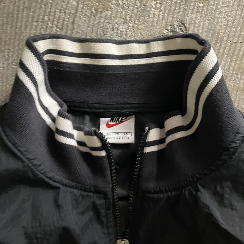 希少 90年代 Apple(アップル)ナイロンジャケット 黒 希少 90年代 Apple