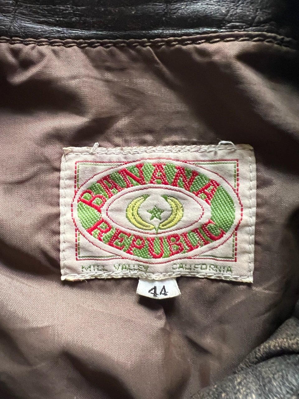 80s banana republic A-2 type flight jacket | su 80s banana republic A-2 type flight jacket | su
